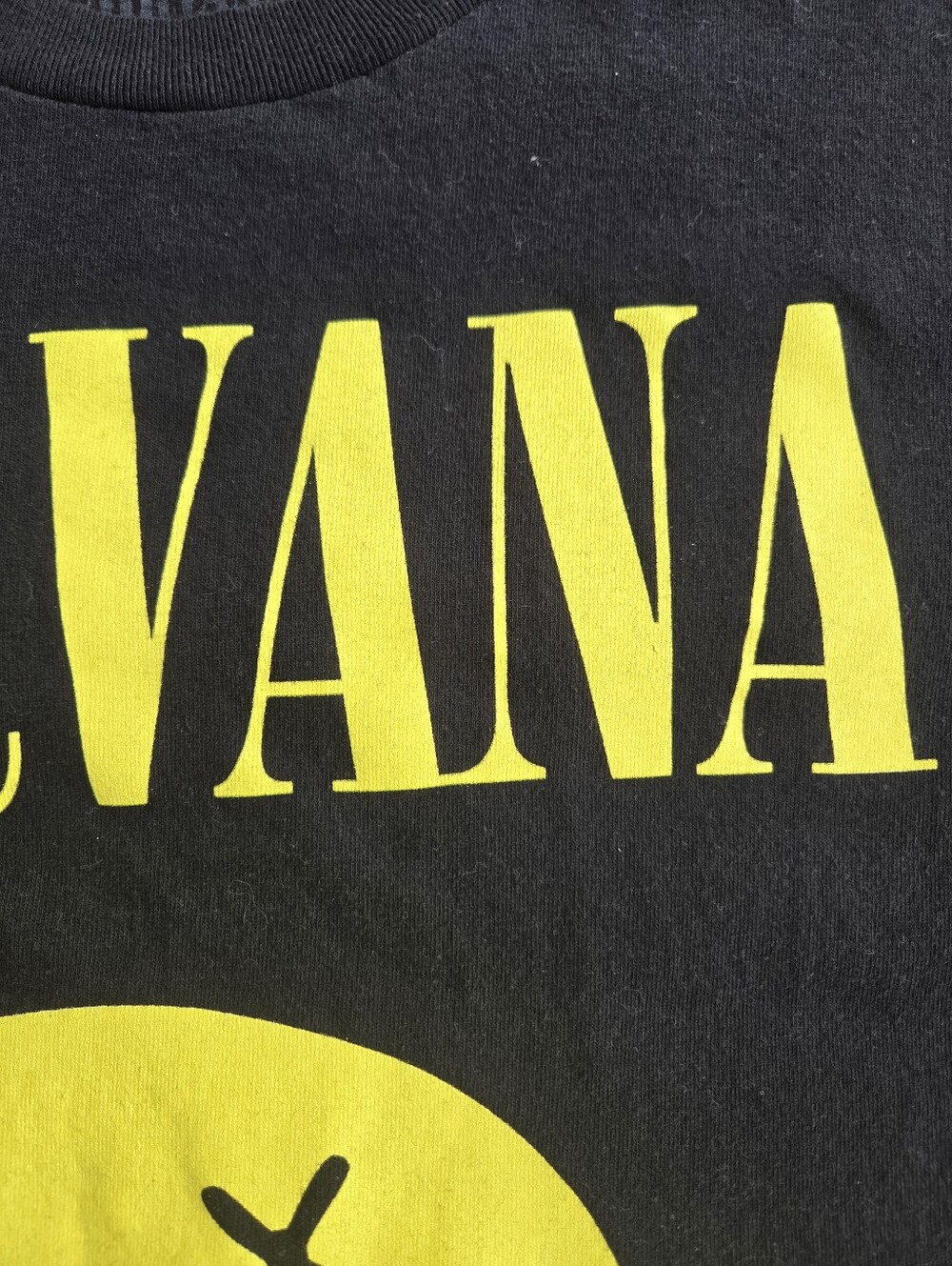 Nirvana Unisex T-Shirt Distressed Logo L - Picture 10 of 10
